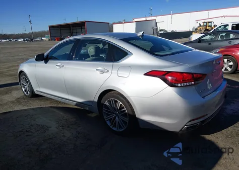 2018 Genesis G80 3.8 z USA, uszkodzony, nr VIN KMHGN4JEXJU270554